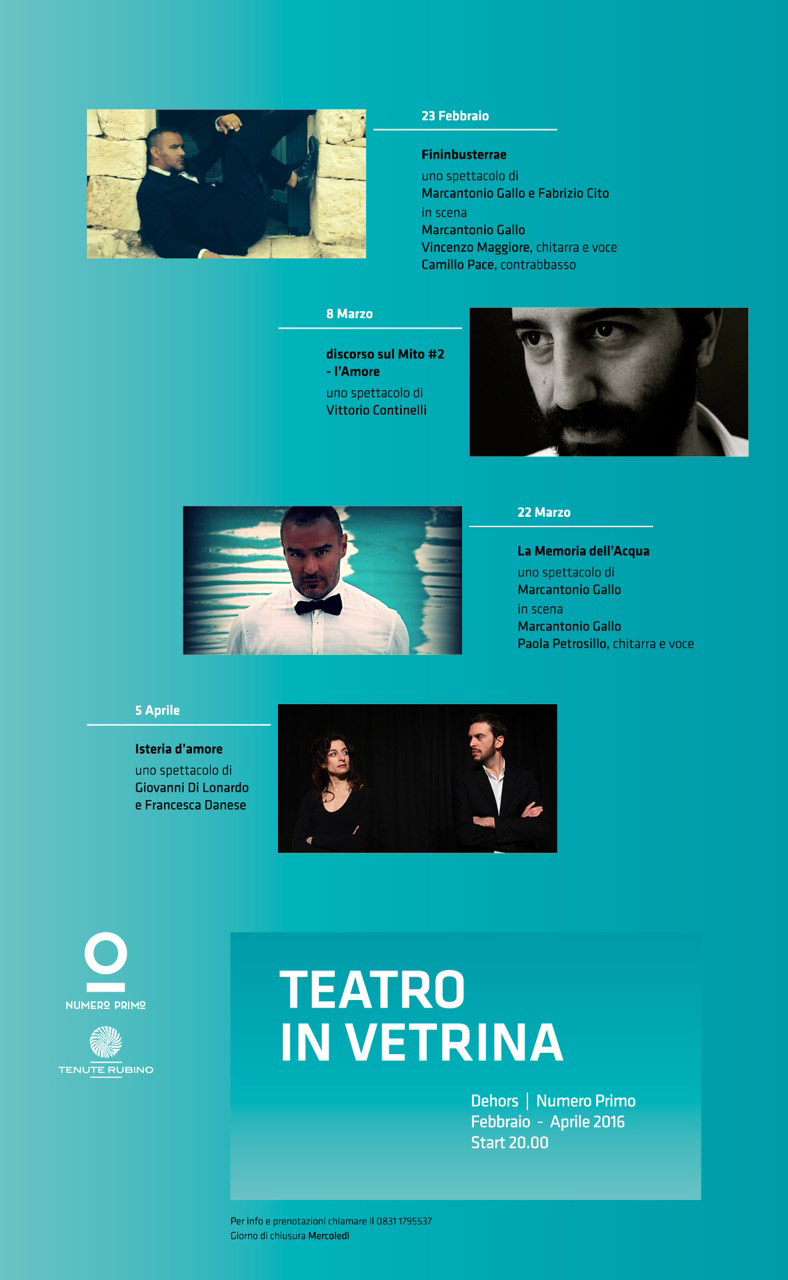 TEATRO IN VETRINA @ NUMERO PRIMO