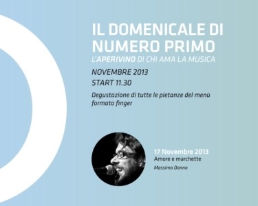 IL DOMENICALE, L'APERIVINO DI NUMERO PRIMO