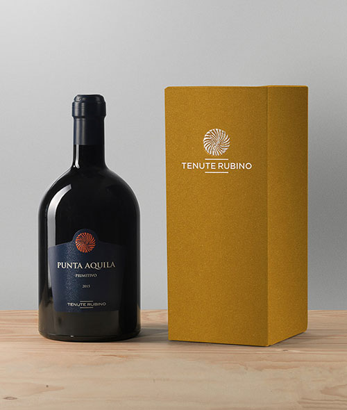 Punta Aquila Magnum con astuccio | Tenute Rubino | Vini del Salento