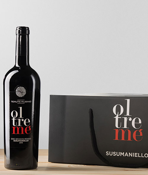 Oltremé in special box | Tenute Rubino | Vini del Salento 