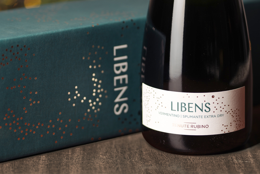 Libens con astuccio | Tenute Rubino | Vini del Salento 