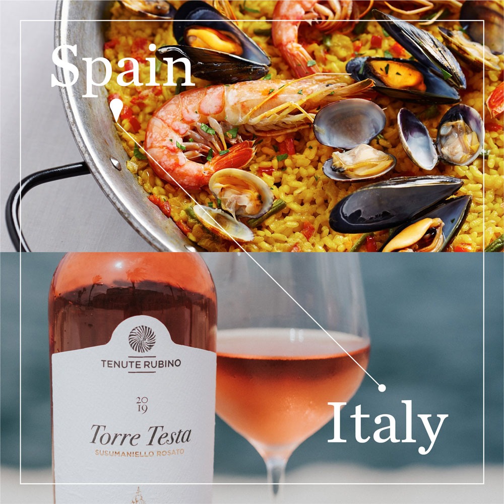 international wine pairing spain italy