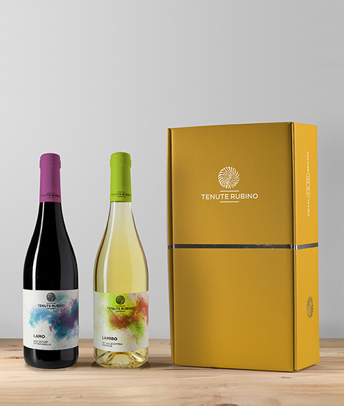 Lamo e Lamiro in confezione prestige | Tenute Rubino | Vini del Salento 