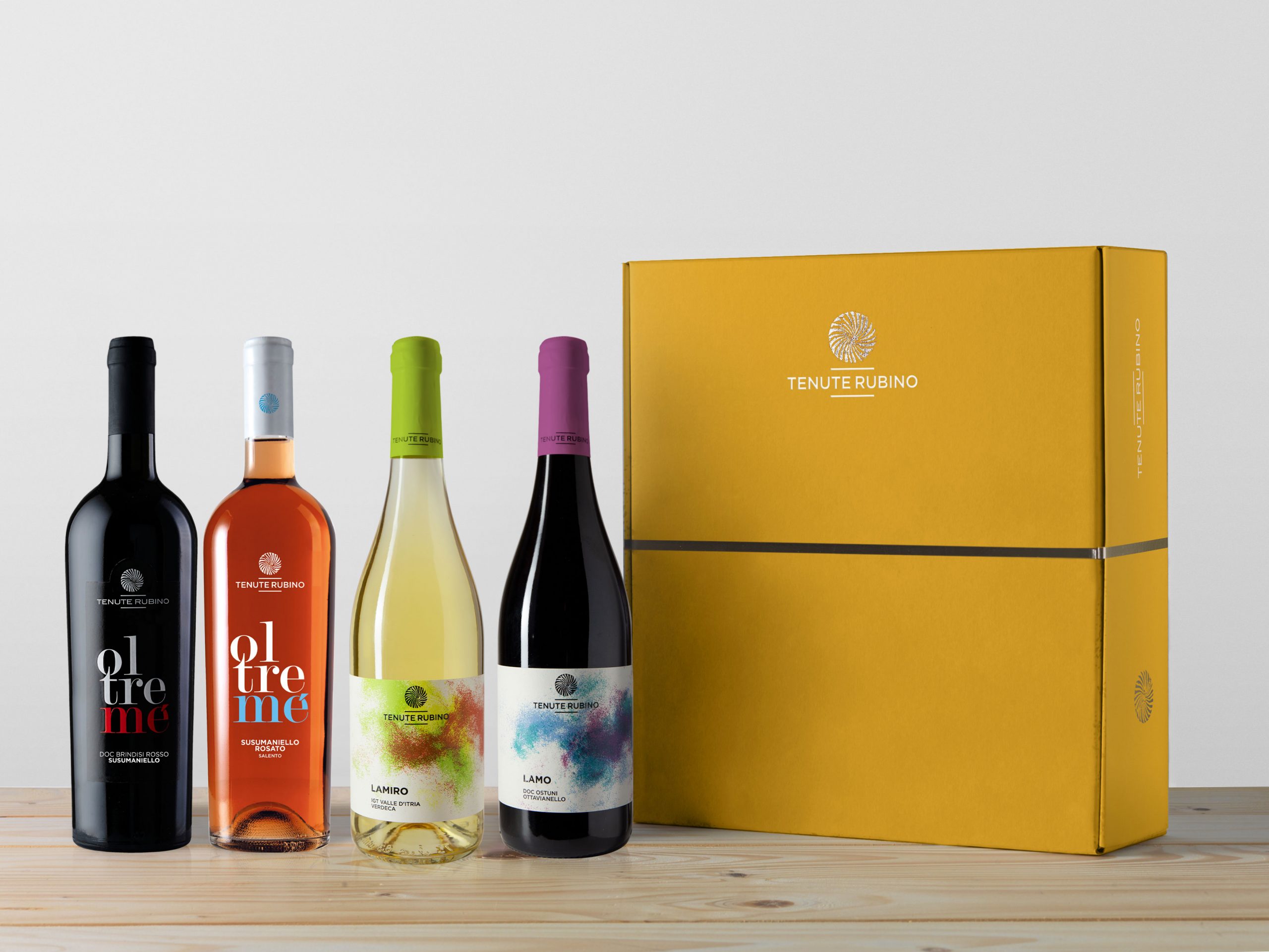Oltremé, Lamiro e Lamo in confezione prestige | Tenute Rubino | Vini del Salento 